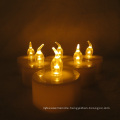 Round LED Candle/Electric Candles/Mini LED Tea Light Candle